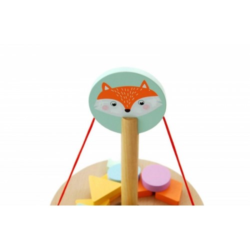 Adam Toys Balančná hra s tvarmi - líška
