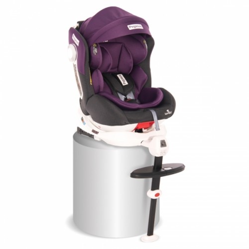 Autosedačka Lorelli PEGASUS ISOFIX 0-36KG GREY&VIOLET