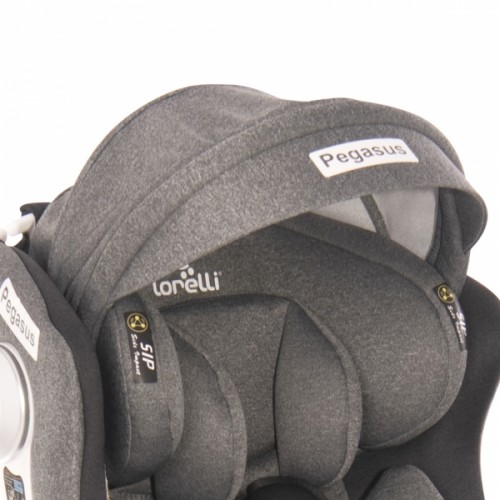 Autosedačka Lorelli PEGASUS ISOFIX 0-36KG GREY&VIOLET