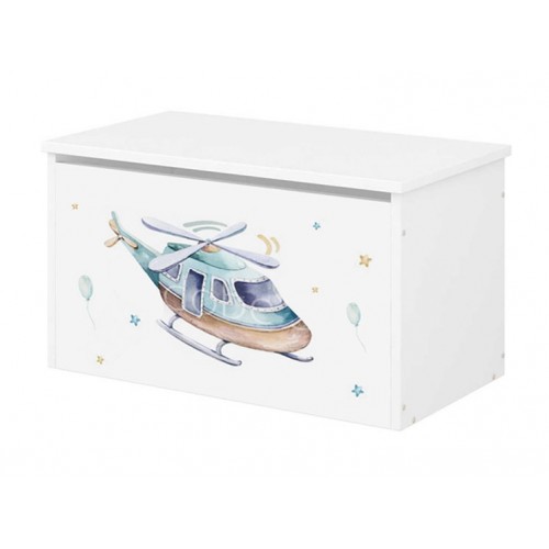 Box na hračky s motívom Lietadlo / Vrtuľník
