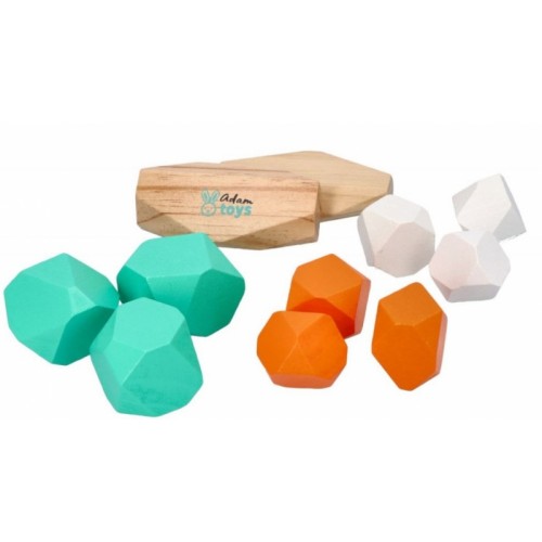 Adam Toys Drevená balančné hra - Múr