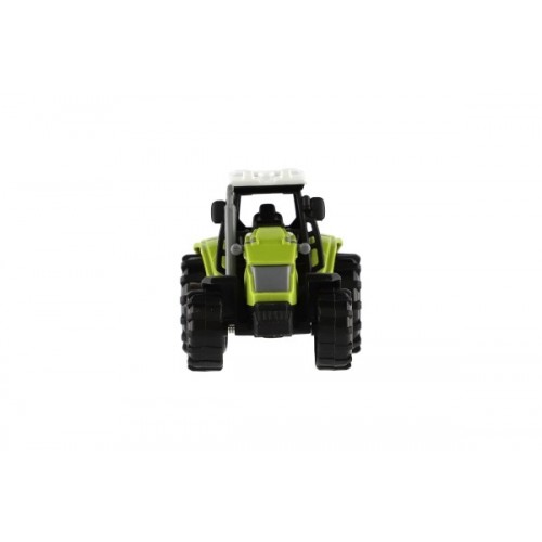 Traktor plast 11cm na batérie na voľný chod so svetlom, zvukom 12ks v boxe