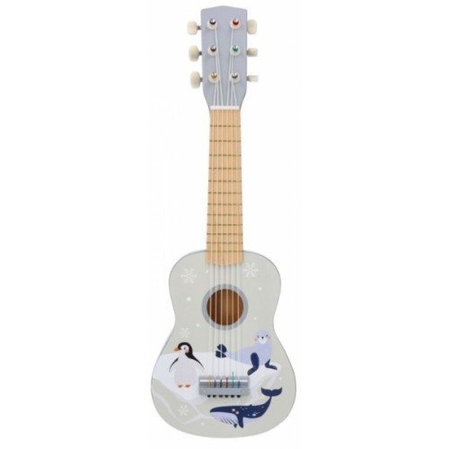 Adam Toys Drevená gitara arktické zvieratká