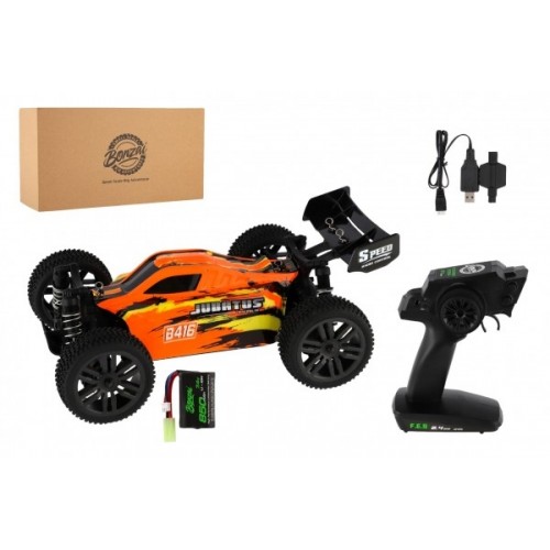 Auto RC Buggy Bonzai Jubatus terénne 30cm plast oranžové 2,4 GHz na bat. +2xdob. pack v