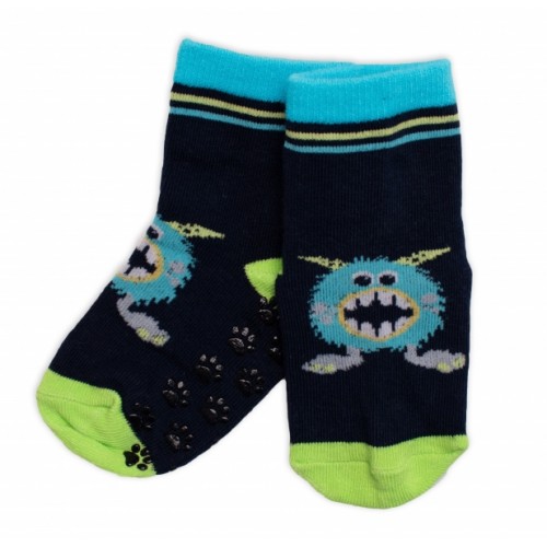 Detské ponožky s ABS Príšerky - granát