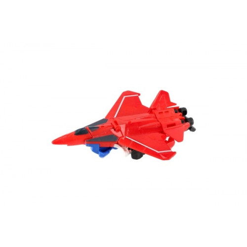 Transformer auto/robot plast 14cm mix druhov v krabičke 13x18x5cm 12ks v boxe